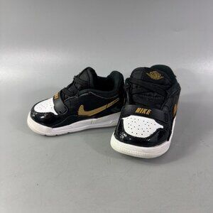 Nike Jordan Legacy 312 Low Sneakers (TD) CD9056-071 Black Gold Toddler 5C